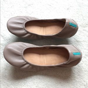 Taupe Tieks size 7
